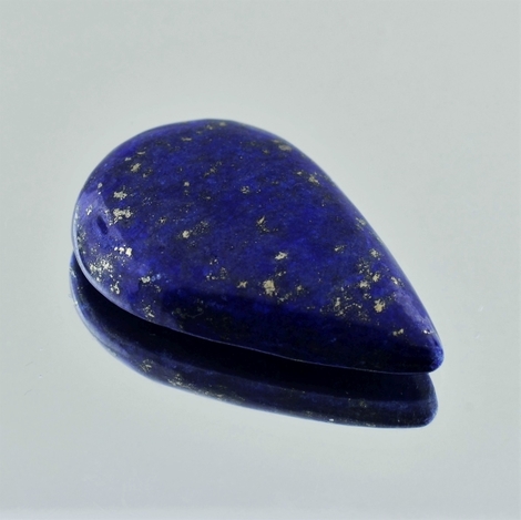 Lapislazuli, Tropfen Cabochon (32,57 ct.) aus Pakistan Lapislazuli, Tropfen Cabochon (32,57 ct.) aus Pakistan