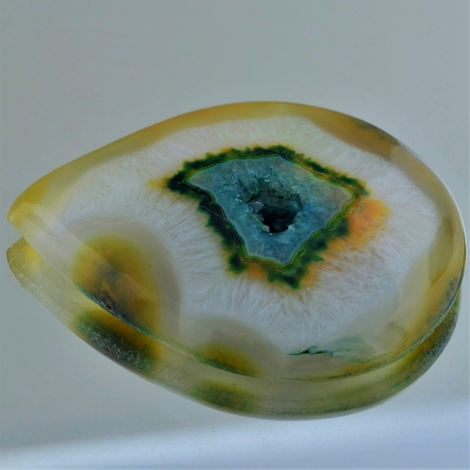 Achat, Tropfen Cabochon (149,23 ct.) aus Afrika Achat, Tropfen Cabochon (149,23 ct.) aus Afrika