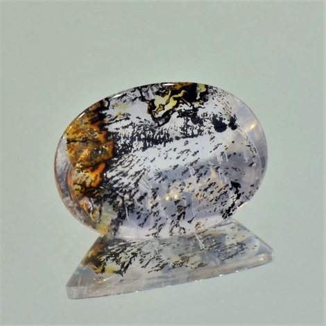 Dendritenquarz, Oval (9,35 ct.) aus Brasilien Dendritenquarz, Oval (9,35 ct.) aus Brasilien