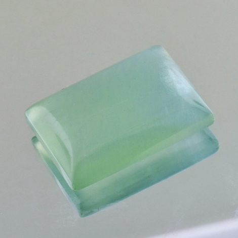 Aquamarin, Rechteck Cabochon (32,94 ct.) aus Indien Aquamarin, Rechteck Cabochon (32,94 ct.) aus Indien