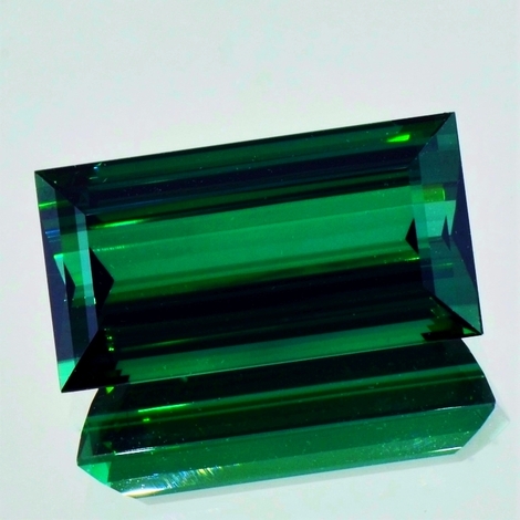 Green Tourmaline Tourmaline Baguette green 20.29 ct