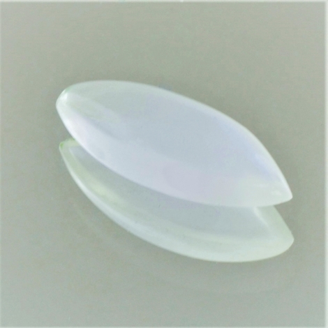 Mondstein Cabochon Navette weiss 3,06 ct Mondstein Cabochon Navette weiss 3,06 ct