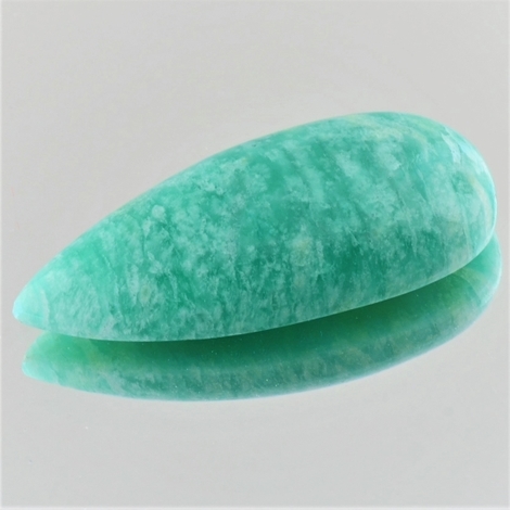 Amazonit, Tropfen Cabochon (22,18 ct.) aus Brasilien Amazonit, Tropfen Cabochon (22,18 ct.) aus Brasilien