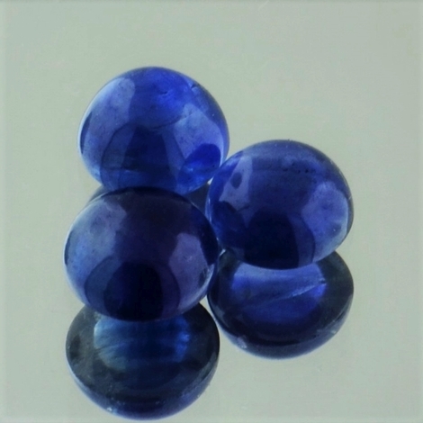 Sapphire Lot Cabochon round blue 2.67 ct Sapphire Lot Cabochon round blue 2.67 ct