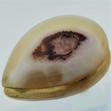 Achat, Tropfen Cabochon (192,76 ct.) aus Afrika Achat, Tropfen Cabochon (192,76 ct.) aus Afrika