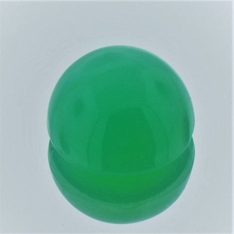 Chrysopras Cabochon rund 13,17 ct Chrysopras Cabochon rund 13,17 ct