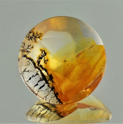 Dendritenquarz, Rund (15,23 ct.) aus Brasilien Dendritenquarz, Rund (15,23 ct.) aus Brasilien