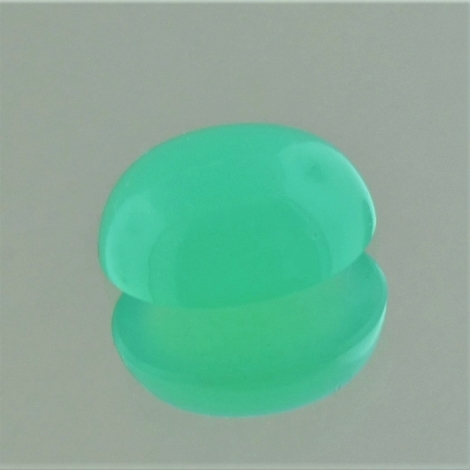Chrysopras, Oval Cabochon (4,26 ct.) aus Australien Chrysopras, Oval Cabochon (4,26 ct.) aus Australien