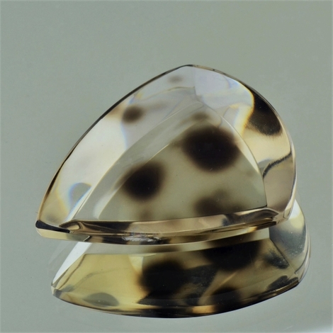 Einschlussquarz Trillion 33,50 ct Einschlussquarz Trillion 33,50 ct