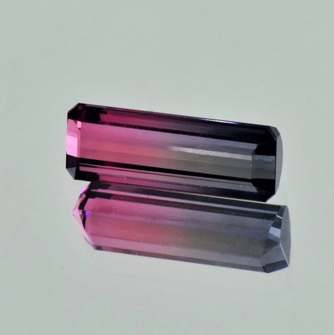 Turmalin, Achteck facettiert (7,61 ct.) aus Kongo Turmalin, Achteck facettiert (7,61 ct.) aus Kongo