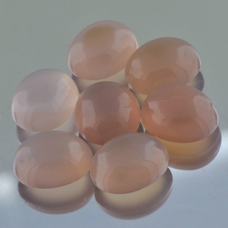 Chalcedon Lot Cabochon oval 31,19 ct Chalcedon Lot Cabochon oval 31,19 ct