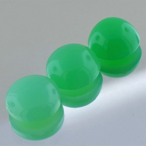 Chrysopras Lot, Rund Cabochon (8,81 ct.) aus Australien Chrysopras Lot, Rund Cabochon (8,81 ct.) aus Australien