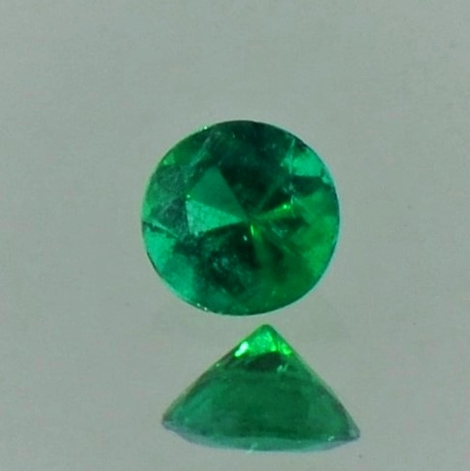 Smaragd rund 0,24 ct Smaragd rund 0,24 ct