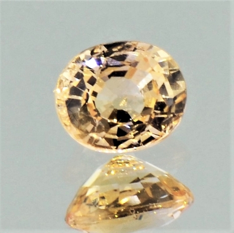 Saphir, Oval facettiert (1,11 ct.) aus Sri Lanka Saphir, Oval facettiert (1,11 ct.) aus Sri Lanka