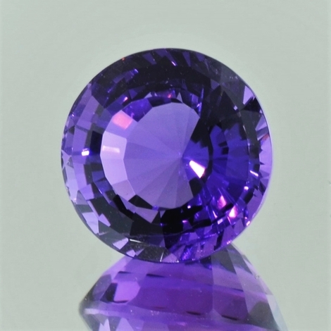Amethyst rund violett 9,08 ct Amethyst rund violett 9,08 ct