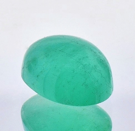 Smaragd Cabochon oval 7,75 ct