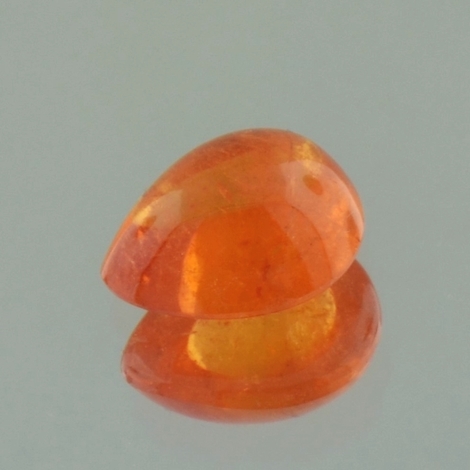 Mandarin-Granat Cabochon Tropfen orange 4,90 ct Mandarin-Granat Cabochon Tropfen orange 4,90 ct
