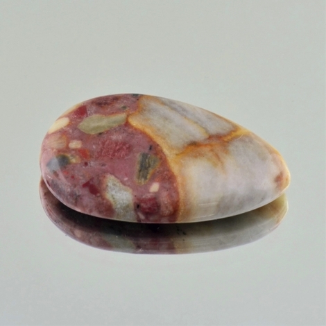 Jaspis, Tropfen (25,00 ct.) aus China Jaspis, Tropfen (25,00 ct.) aus China