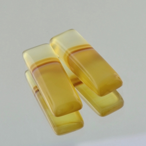 Achat Duo Cabochon Baguette 23,48 ct Achat Duo Cabochon Baguette 23,48 ct