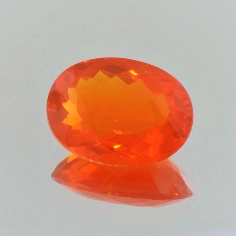 Feueropal oval rotorange 8,59 ct Feueropal oval rotorange 8,59 ct