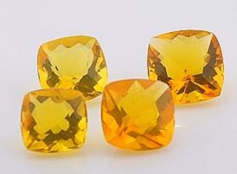 Feueropal Lot, Antik facettiert (4,83 ct.) aus Brasilien Feueropal Lot, Antik facettiert (4,83 ct.) aus Brasilien