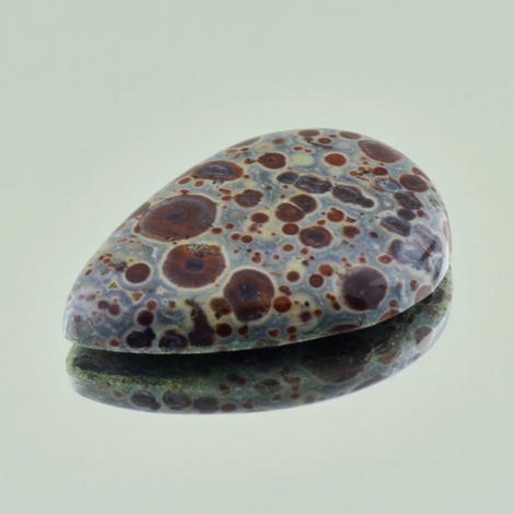 Jaspis Cabochon Tropfen 38,81 ct Jaspis Cabochon Tropfen 38,81 ct
