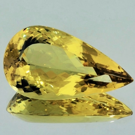 Golden Beryl pear yellow 115.77 ct Golden Beryl pear yellow 115.77 ct
