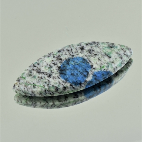 Granit-Azurit Cabochon Navette 30,54 ct Granit-Azurit Cabochon Navette 30,54 ct