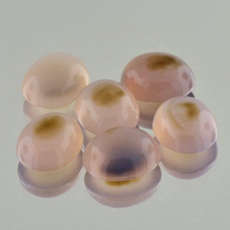 Chalcedon Lot oval Cabochon 26,56 ct Chalcedon Lot oval Cabochon 26,56 ct
