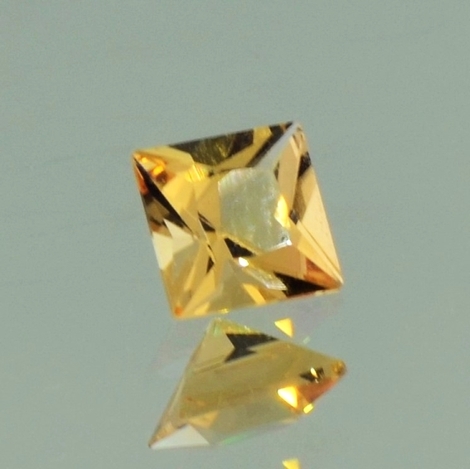 Imperial-Topas princess orangegelb 0,63 ct Imperial-Topas princess orangegelb 0,63 ct