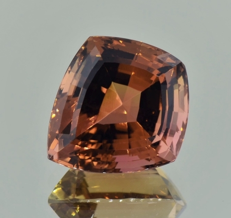 Turmalin Drachenschliff orangebraun 12,98 ct