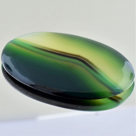 Achat Cabochon oval multicolor 107,19 ct Achat Cabochon oval multicolor 107,19 ct