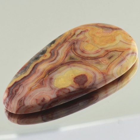 Achat Cabochon Tropfen multicolor 109,65 ct Achat Cabochon Tropfen multicolor 109,65 ct