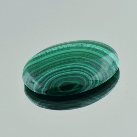 Malachit Cabochon oval grün 35,60 ct Malachit Cabochon oval grün 35,60 ct