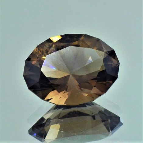 Rauchquarz Oval-Design braun 16,57 ct Rauchquarz Oval-Design braun 16,57 ct