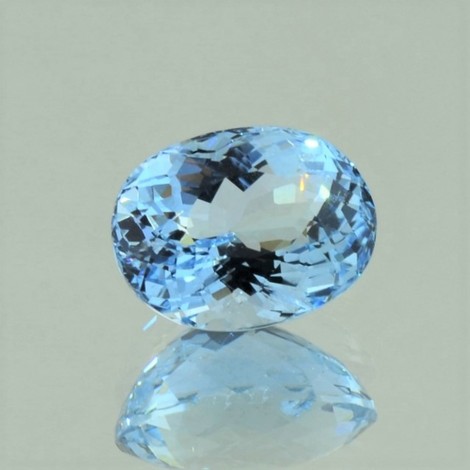 Aquamarin oval hellblau unbehandelt 4,98 ct Aquamarin oval hellblau unbehandelt 4,98 ct