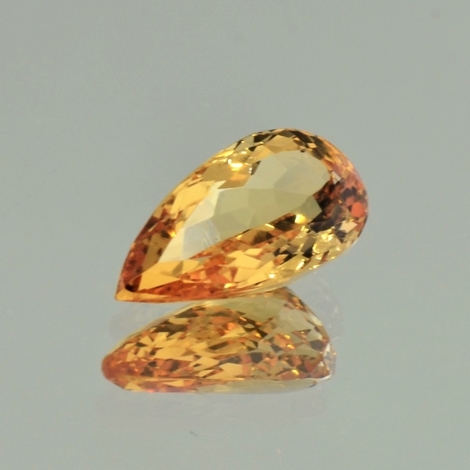Imperial-Topas Tropfen orangegelb 4,14 ct Imperial-Topas Tropfen orangegelb 4,14 ct