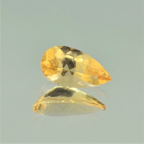 Imperial-Topas pear orange yellow 1.62 ct