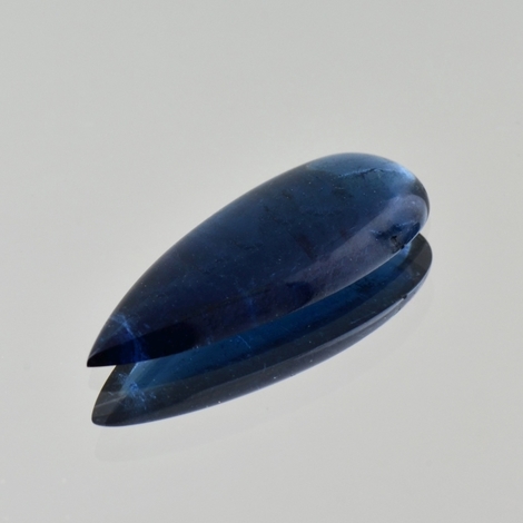 Indigolith Cabochon Tropfen dunkelblau 6,80 ct Indigolith Cabochon Tropfen dunkelblau 6,80 ct