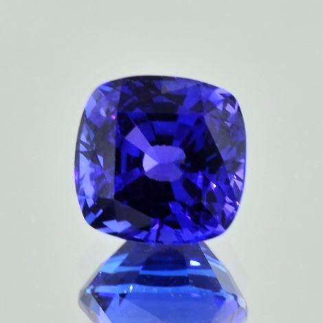 Tansanit, Antik facettiert (6,59 ct.) aus Tansania (Merelani Hills) Tansanit, Antik facettiert (6,59 ct.) aus Tansania (Merelani Hills)