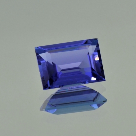 Tansanit Rechteck blau 3,76 ct Tansanit Rechteck blau 3,76 ct
