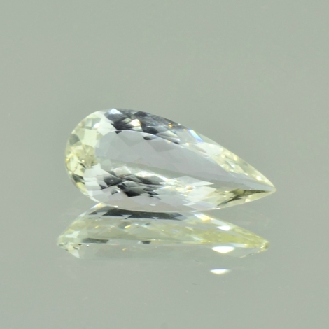 Edelberyll Tropfen zartgelb 4,60 ct Edelberyll Tropfen zartgelb 4,60 ct