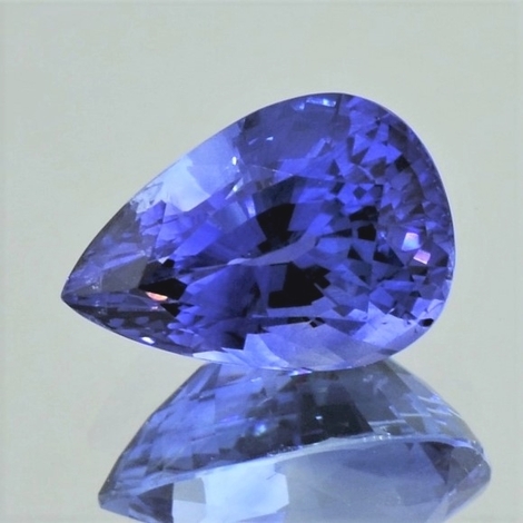 Saphir Tropfen blau 6,82 ct Saphir Tropfen blau 6,82 ct