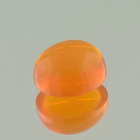 Feueropal Cabochon oval orange 8,53 ct