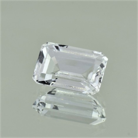 Topas octagon farblos 6,30 ct