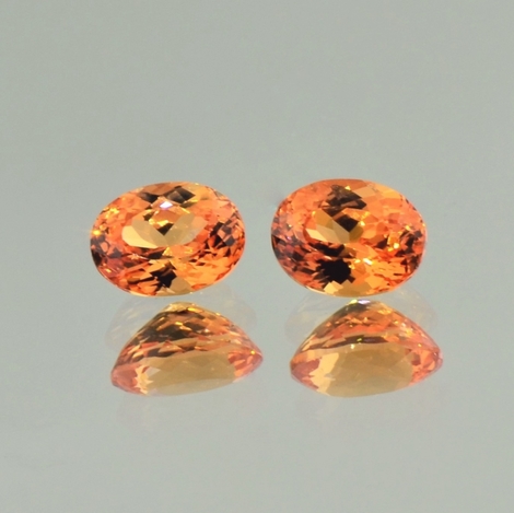 Mandarin-Granat Duo oval orange 3,04 ct Mandarin-Granat Duo oval orange 3,04 ct