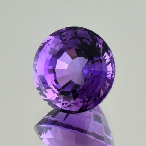 Amethyst rund violett 18,06 ct Amethyst rund violett 18,06 ct