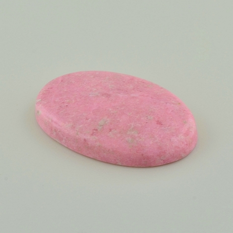 Thulite cabochon oval pink 47.54 ct