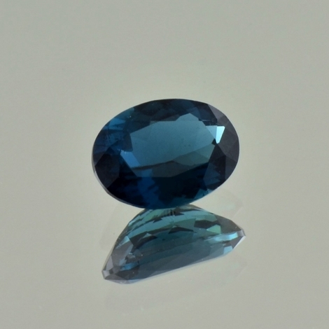 Indicolite Tourmaline oval dark blue 2.15 ct