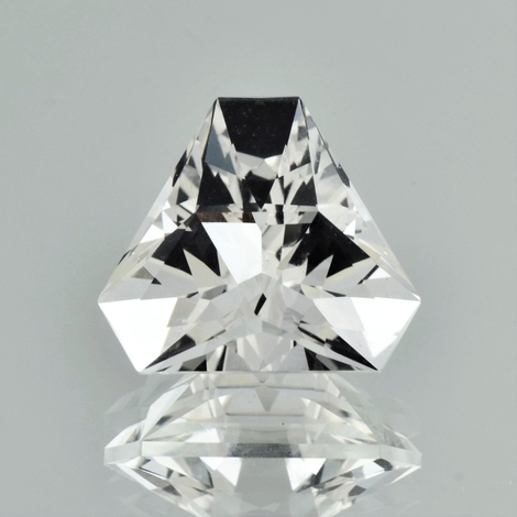 Bergkristall, Design-Trillion facettiert (14,17 ct.) aus Brasilien Bergkristall, Design-Trillion facettiert (14,17 ct.) aus Brasilien